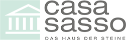 Sie sehen das Logo der Firma Casa Sasso